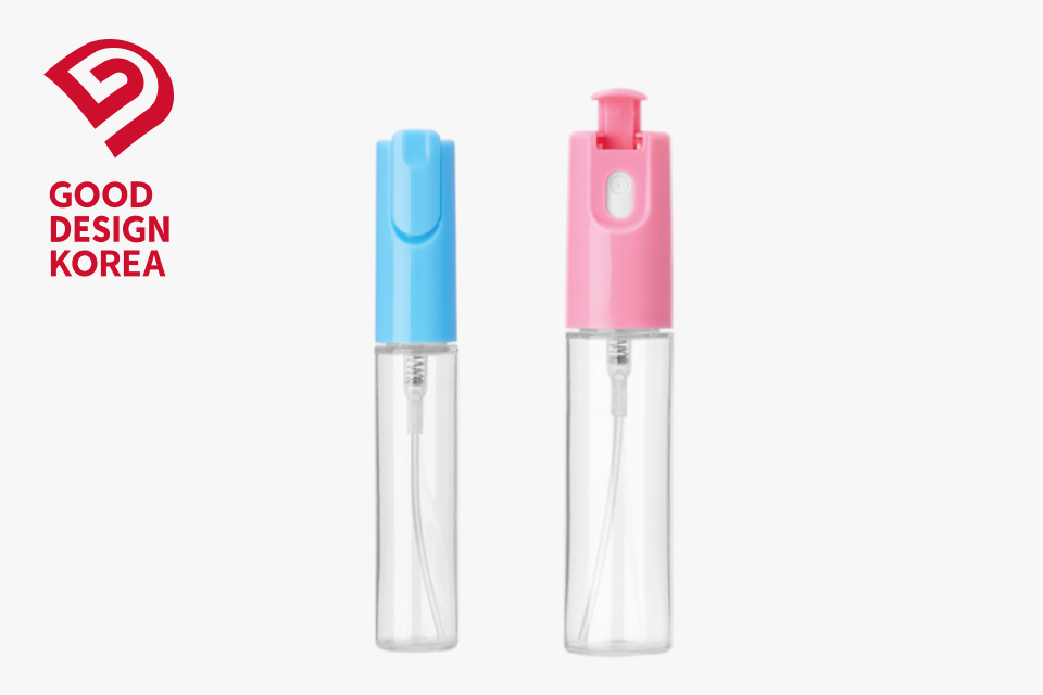 Good Design Selection [Portable One-Touch Spray Container Set]